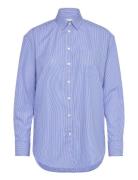 Rel Classic Poplin Striped Shirt GANT Blue