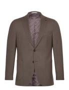 Flannel Blazer Michael Kors Brown