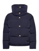 Gold Button Down Jacket Tommy Hilfiger Navy