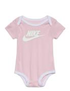 C1-Bodysuit+Hat+Bootie Nike Pink