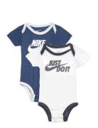 C1-Bodysuit+Hat+Bootie Nike Patterned