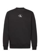 Monologo Crew Neck Calvin Klein Jeans Black