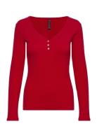 Long-Sleeved Pyjama Top Hunkemöller Red