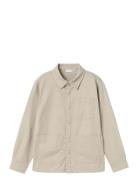 Nkmlune Ls Overshirt Name It Cream