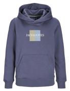 Jorfrederiksberg Box Sweat Hood Sn Jnr Jack & J S Blue