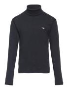 Shield Ls Turtle Neck GANT Black