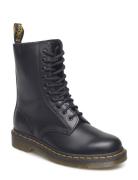 1490 Black Smooth Dr. Martens Black