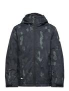 Mission Printed Youth Jk Quiksilver Black