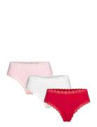 Brief Brazilian Reg Em Lace 3 Lindex Red