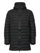 Lohja Long Puffer Jacket W3T3 Rains Black