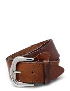 Leather Belt Mango Brown