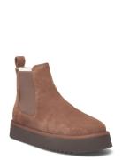 Cph258 Suede Cognac Copenhagen Studios Brown