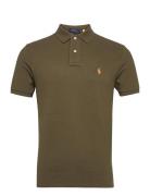 The Iconic Mesh Polo Shirt Polo Ralph Lauren Khaki