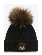 Cable Luxe Knit Beanie Hat Superdry Black