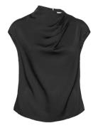 Lima Silk Top Ahlvar Gallery Black