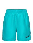 Nike Logo Tape Lap 4" Volley Short NIKE SWIM Blue