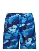 Nike B 4" Volley Short Classic Camo NIKE SWIM Navy