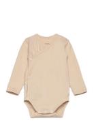 Baby Wrap Bodysuit Gugguu Cream