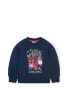 Fleece Sweatshirt For Baby Girl -Bci Boboli Blue