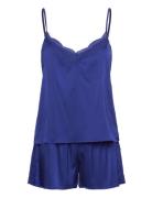 Rhjasmine Woven Nightset Rosemunde Blue