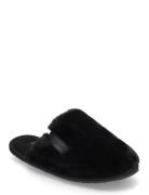 Hotel Slipper Fur After Glow Calvin Klein Black