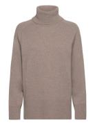 Herringb Detail Rollneck GANT Beige