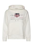 Archive Shield Hoodie GANT White