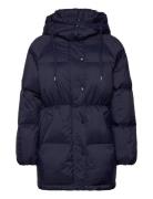 Mid Length Down Jacket GANT Navy