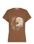 Eagle T-Shirt - Ambla Rabens Sal R Brown