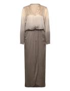 Flow Wrap Over Dress - Vera Rabens Sal R Cream