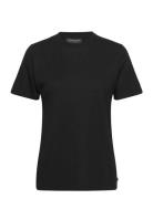 Stephanie Wool Blend Tee Lexington Clothing Black