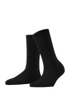 Cosy Wool Boot Sock Warm Falke Women Black