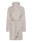 Fleece Zip Bathrobe Hunkemöller Grey