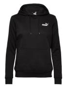 Ess Small Logo Hoodie Fl PUMA Black