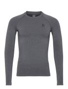 Odlo Bl Top Crew Neck L/S Performance Warm Eco Odlo Grey