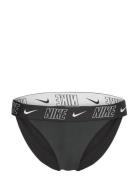 Nike Logo Tape Banded Bikini Bottom NIKE SWIM Black