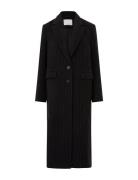 Arlana Pin Stripe Coat French Connection Navy