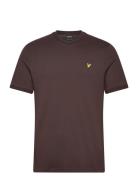 Ottoman Tipped T-Shirt Lyle & Scott Brown