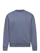 Over D Crew Neck Sweatshirt Lyle & Scott Blue