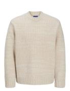 Jorwinter Space Dye Knit Styd Aw24 Jack & J S Beige