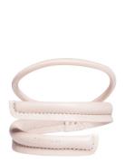 Leather Band Short Narrow Bendable Corinne Cream