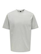 Onsfred Life Rlx Ss Tee Noos ONLY & SONS Grey