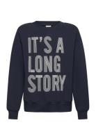 Elysy Sweatshirt Sofie Schnoor Young Navy