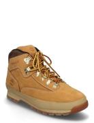 Euro Hiker Mid Lace Up Boot Wheat Nubuck Timberland Brown