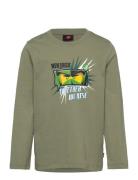 Lwtano 624 - T-Shirt L/S LEGO Kidswear Khaki