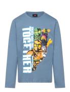 Lwtano 702 - T-Shirt L/S LEGO Kidswear Blue