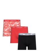 Cotton Stretch Boxer 3P Björn Borg Red