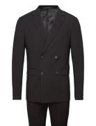 Plain Db Mens Suit - Normal Lenght Lindbergh Black