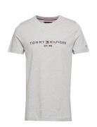 Core Tommy Logo Tee Tommy Hilfiger Grey