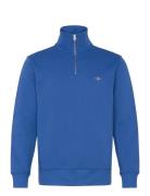 Reg Shield Half Zip Sweat GANT Blue